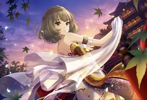 【デレステ】フェス限定SSレア[茜色の彩り]高垣楓の性能とデッキ構成を見てみようの画像