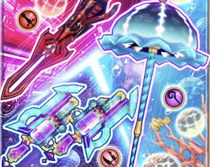【白猫】絶海の侵略者 混沌インフィニティXの武器を紹介してみました！全て優秀な武器で思わず感動した。の画像