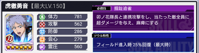 虎徹勇音【力】
