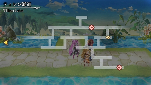 ティレン湖道マップ