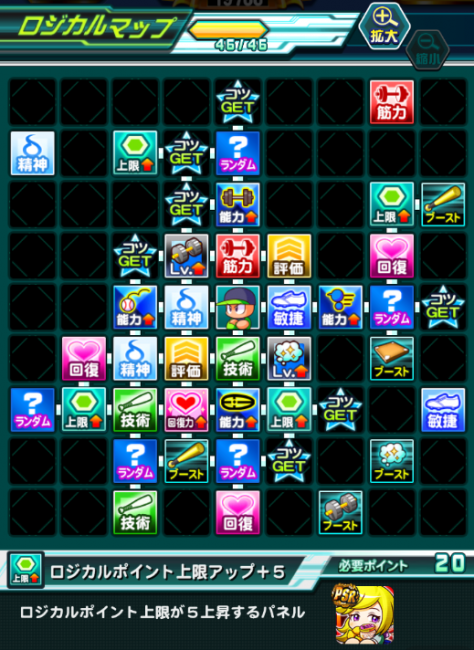 スマホゲーム　パワプロ　メカニクス