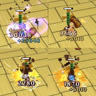 エクセリア通常攻撃+シンフォニー