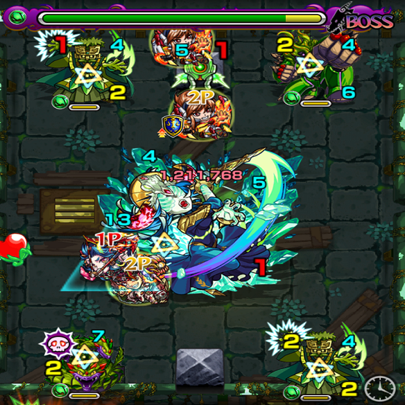 【モンスト】６月１６日初降臨！！ブルータスの全貌と攻略完了！！