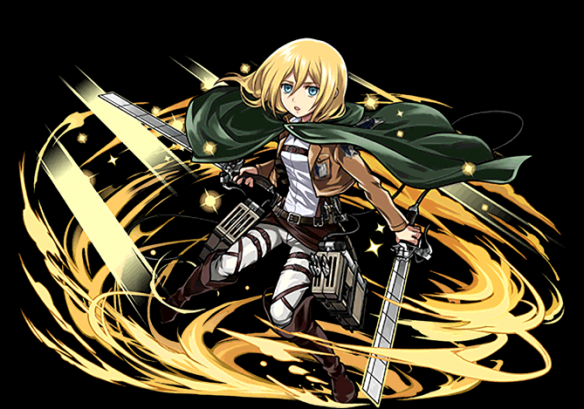 【パズドラ】リヴァイやアニが上方修正！山本Pが引いたキャラの強化を予想してみた　クリスタとエルヴィン編の画像
