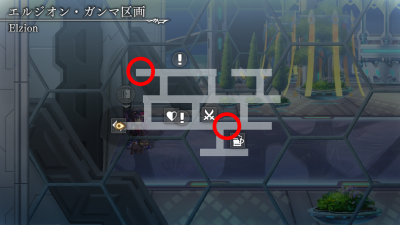 ガンマ区画マップ