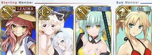星５玉藻ランサーと星４サーバント限定