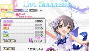 【デレステ】イベント「Kawaii make MY day!」キュートプリンセスにてトロフィー/金を目指すユニット編成を見てみようの画像
