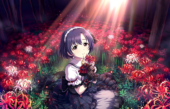 ［手折られぬ花］白菊ほたる+
