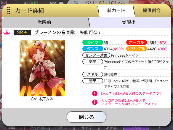 ［ブレーメンの音楽隊］矢吹可奈+