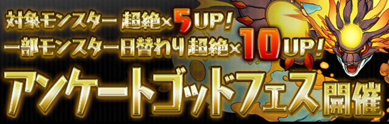 【パズドラ】確立アップは引くべきか！？レアガチャの特定キャラの確率アップをアンケートゴッドフェスの結果から考察！の画像