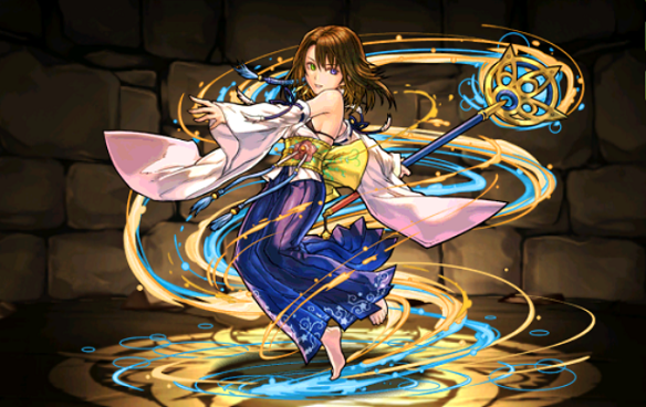パズドラFF進化後ユウナ