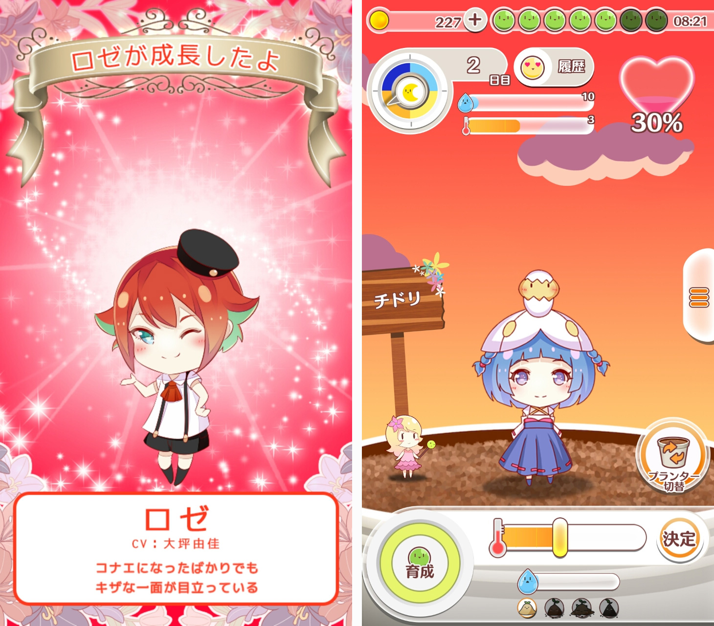 プリティプラント（Pretty Plant）の攻略、紹介、特集における説明その四