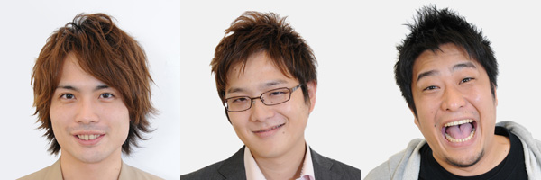 （左から）コスケ、sasuke、ガイモン