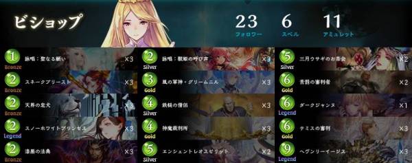 イージスビショップのデッキレシピ