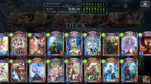 新・LOCKエルフデッキレシピ