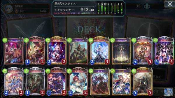 第5代ネフティスネクロデッキレシピ