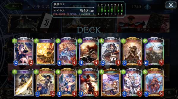 援護射撃×レオニダスロイヤルデッキレシピ