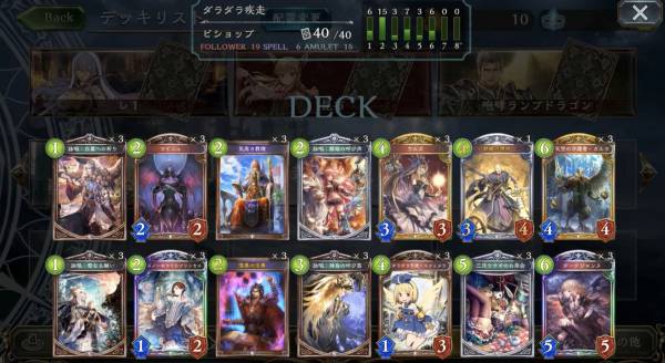 エフェメラ疾走ビショップデッキレシピ