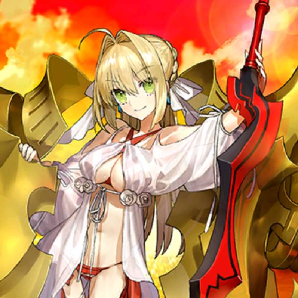 ネロ・クラウディウス（キャスター）　高火力宝具の水着キャスター