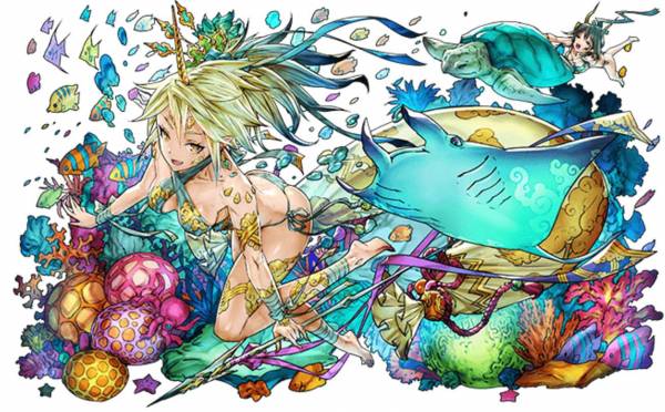【パズドラ】水着風神パで闘技場3を攻略！簡単に出せる高火力＋ダメージ軽減！の画像
