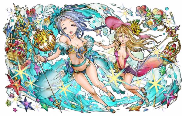 【パズドラ】水着エスカマリパで闘技場3を攻略！強化ドロップを含めた5個消しすれば144倍！！の画像