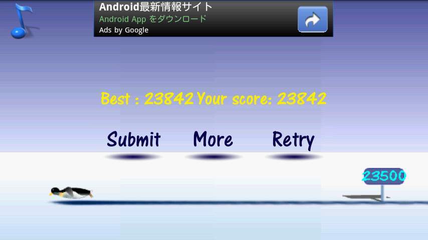 ヒットザペンギン androidアプリスクリーンショット2
