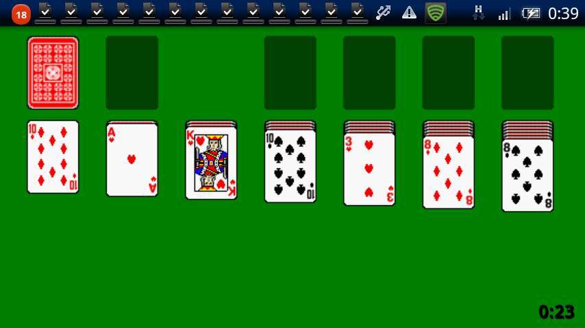 ソリティア androidアプリスクリーンショット3