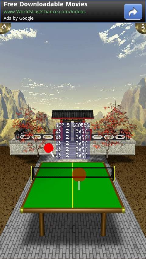 ゼンテーブルテニス ライト androidアプリスクリーンショット3