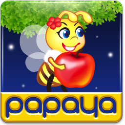 パパヤパズルバブルのアプリアイコン
