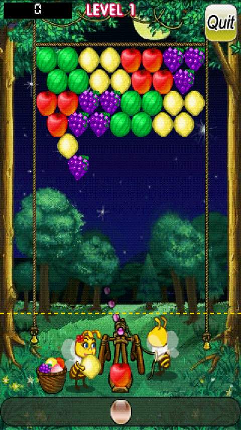 パパヤパズルバブル androidアプリスクリーンショット2