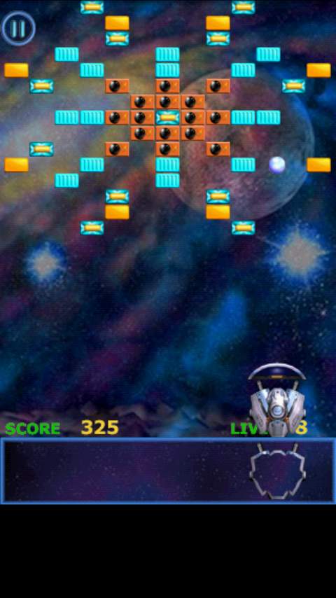 メーターブレイクアウトデモ androidアプリスクリーンショット1