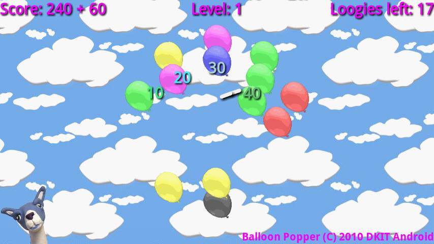 バルーンポッパー androidアプリスクリーンショット1