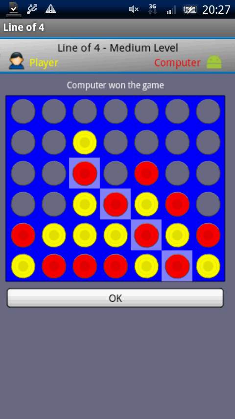 ラインオブ4 フリー androidアプリスクリーンショット1