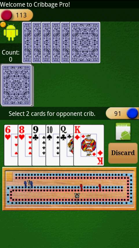 クリベッジ プロ androidアプリスクリーンショット3
