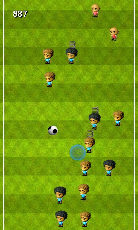 サッカー ジャンプ androidアプリスクリーンショット1