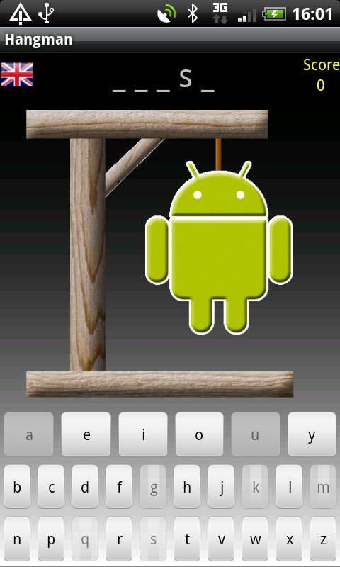 ハングマン androidアプリスクリーンショット1
