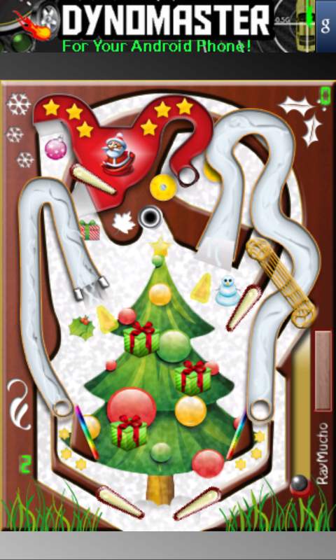 ピンボール クリスマス エディション androidアプリスクリーンショット1
