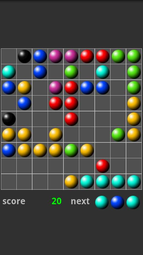 カラーラインズ androidアプリスクリーンショット1