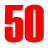 ナンバー50のアプリアイコン