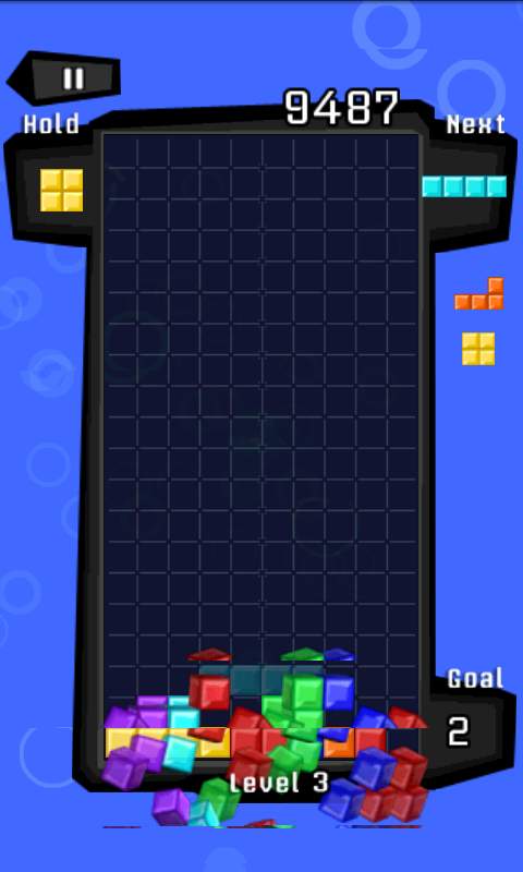 テトリス androidアプリスクリーンショット2