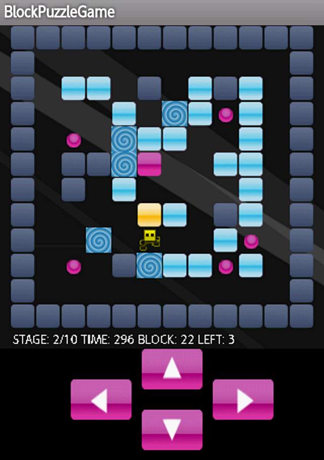 ブロックパズルゲーム androidアプリスクリーンショット1