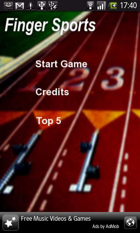 フィンガースポーツ androidアプリスクリーンショット1