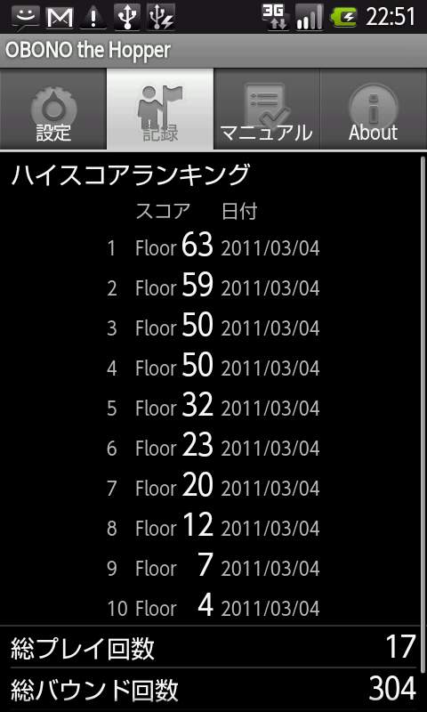 androidアプリ オボノ ザ ホッパー攻略スクリーンショット5