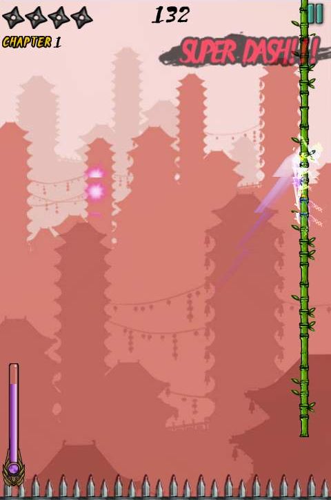 androidアプリ ニンジャ ゴー フリー攻略スクリーンショット4