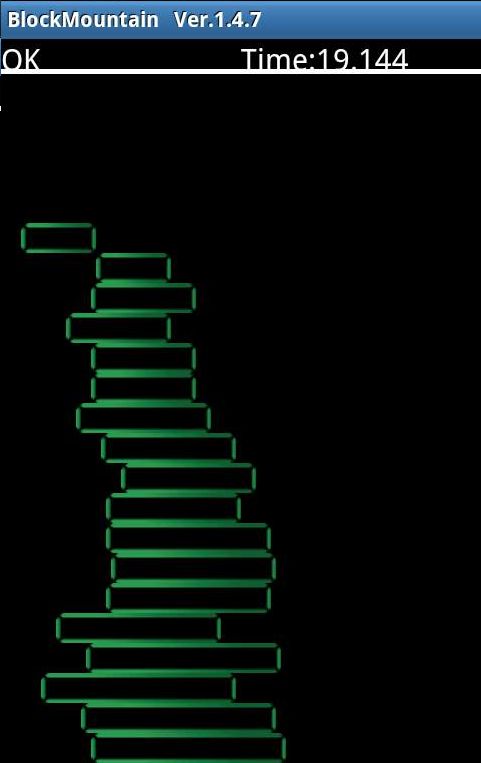 androidアプリ ブロックマウンテン攻略スクリーンショット4