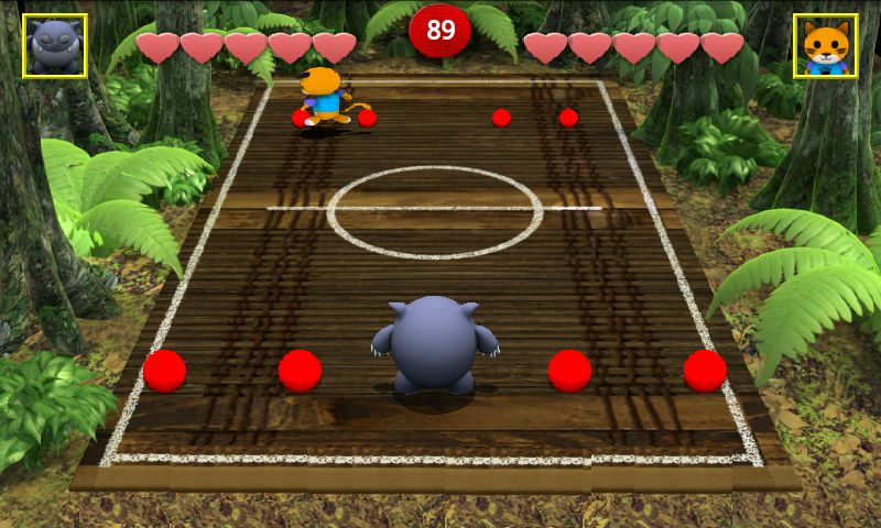 チョンピーズドッジボール ライト androidアプリスクリーンショット1