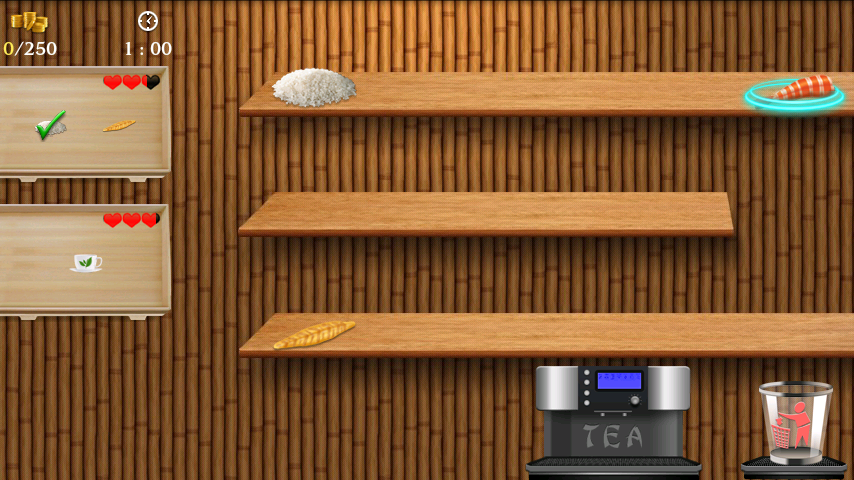 androidアプリ スシバー ライト攻略スクリーンショット1