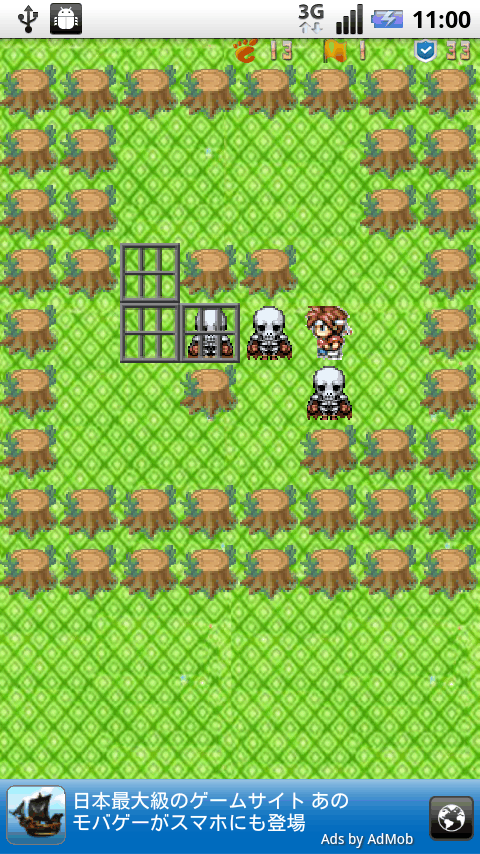 androidアプリ ダンジョンヒーロー攻略スクリーンショット2