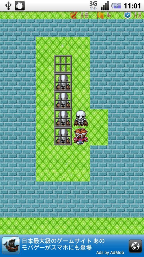 androidアプリ ダンジョンヒーロー攻略スクリーンショット3