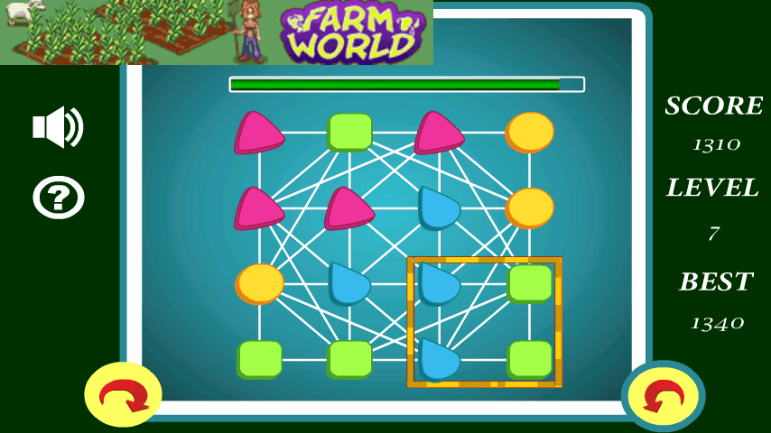 androidアプリ スクエアパズル攻略スクリーンショット5